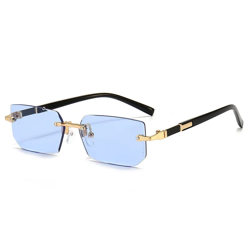 Chic Rimless Sunglasses for Women