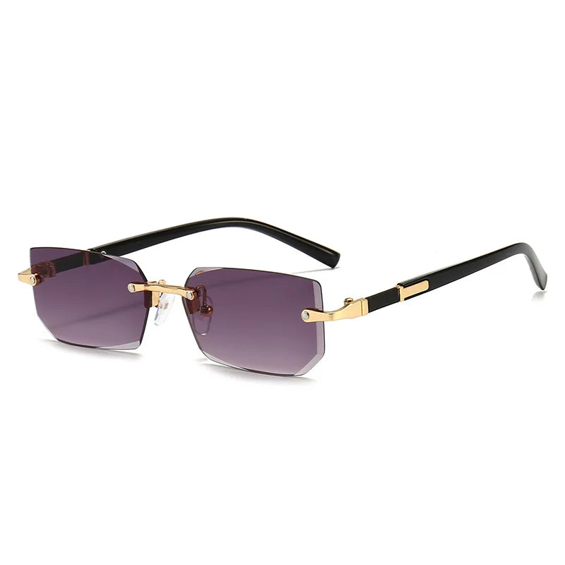 Chic Rimless Sunglasses for Women