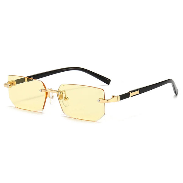 Chic Rimless Sunglasses for Women